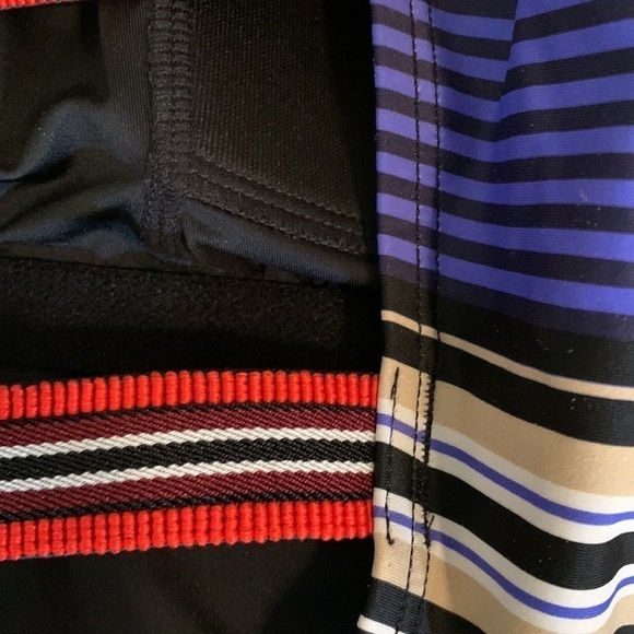 Coastal Blue Striped One-Piece Swimsuit, S - Picture 6 of 9